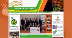 Desktop Screenshot of kerrybasketball.ie